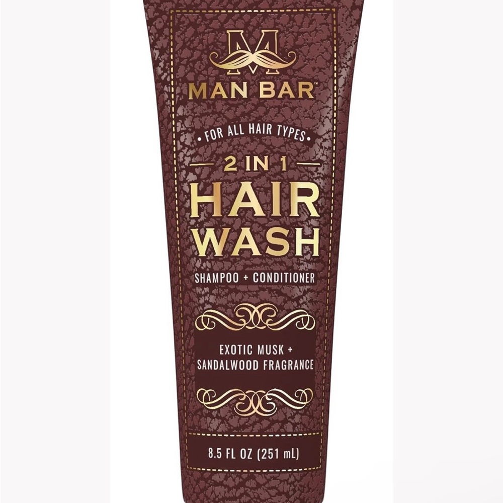 Brown Hair Care 2-in-1 Wash